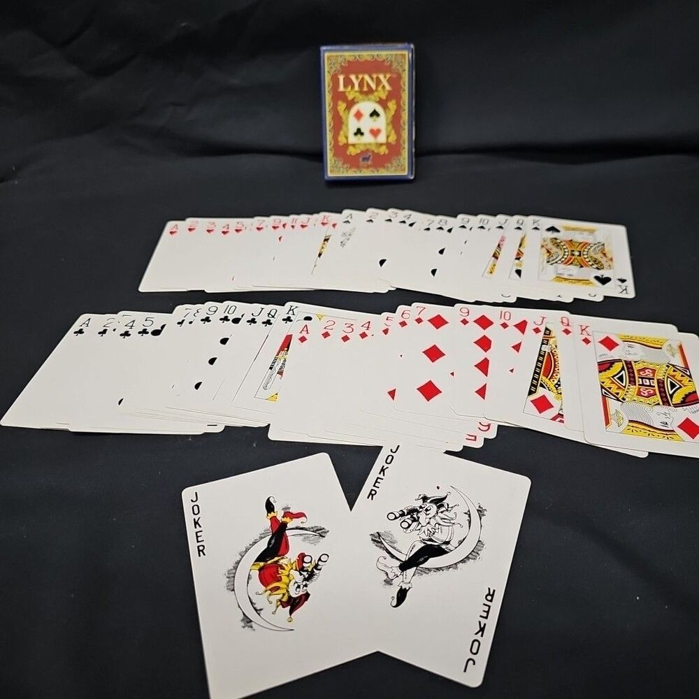 LYNX Casino Quality Poker Size Playing Cards from Navajo, Inc.